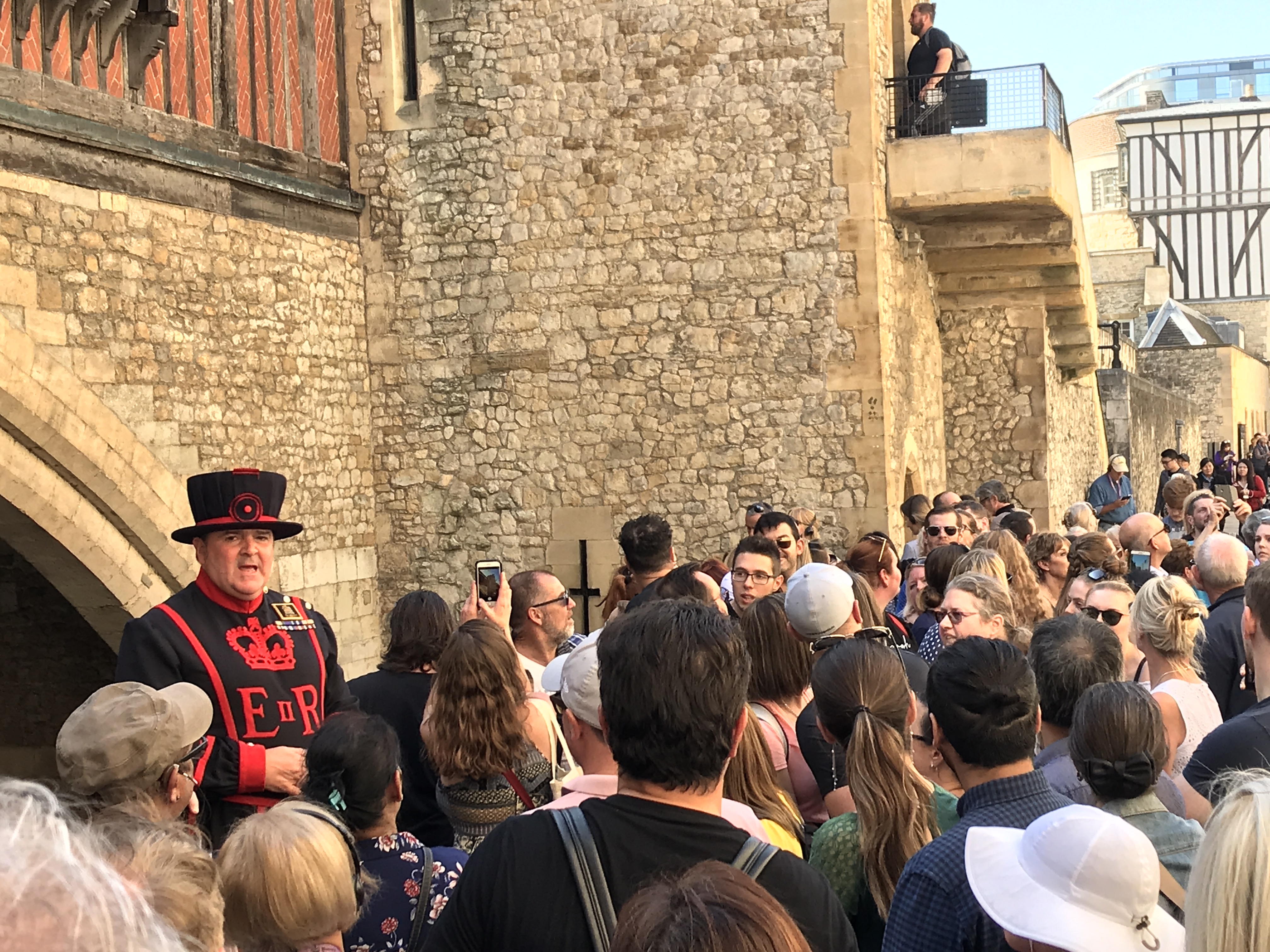 Tower of London Royal Guard Beefeater Christian Tour